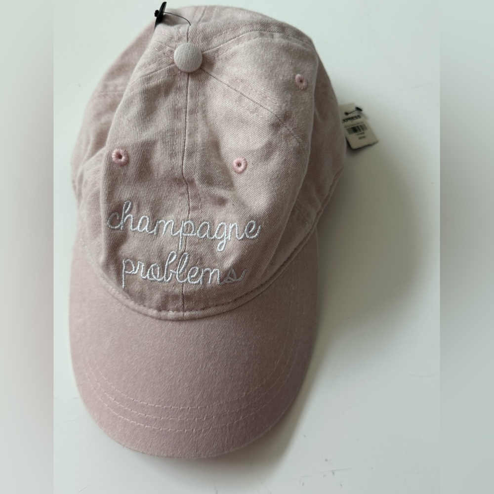 Champagne problems baseball hat